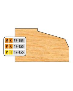 FREEBORN MT-57-155 T-Alloy 32mm Door Edge Detail Shaper Cutter