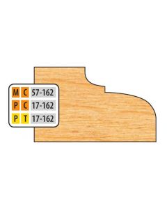 FREEBORN MT-57-162 T-Alloy 32mm Door Edge Detail Shaper Cutter