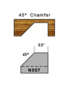 45 degree chamfer magic molder plug