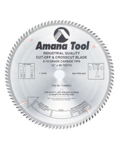 Amana 712960 12"/96T TRIM SAW A.T.B. GRIND