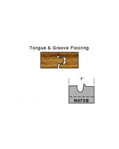 Groove profile for flooring