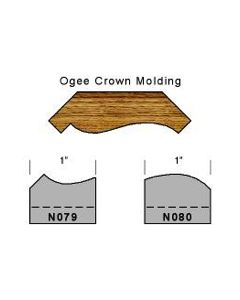 Ogee crown molding set