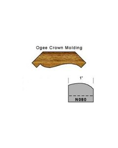 Ogee crown molding profile