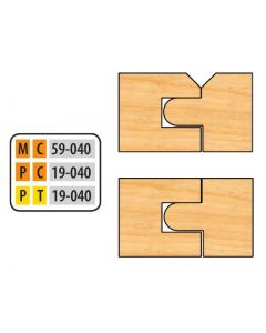 FREEBORN - PC-19-040 - CARBIDE FLOORING SET Shaper Cutter