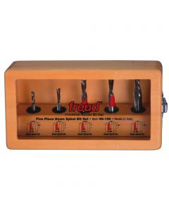 FREUD - 90-160   5pc DOWN SPIRAL BIT SET