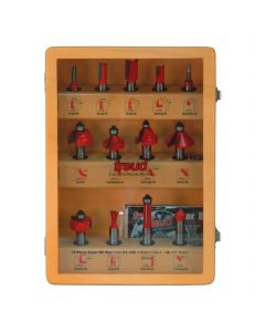FREUD - 91-100   13pc SUPER ROUTER BIT SET