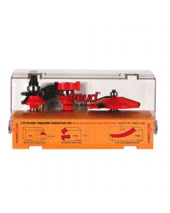 FREUD - 97-152   3pc PREMIER ADJUSTABLE CABINET BIT SET