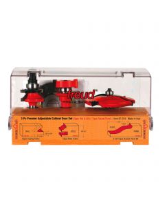 FREUD - 97-254   3pc  PREMIER ADJUSTABLE CABINET BIT SET