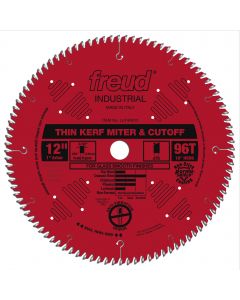 FREUD - LU74R012   12" THIN KERF ULTIMATE CUT-OFF BLADE