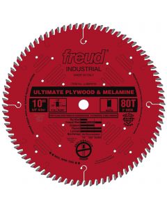 FREUD - LU80R010  10" ULTIMATE PLYWOOD & MELAMINE BLADE