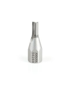 Amana 56269 Carbide Tipped Mortising Screw Straight No Shear Cutter 3/16 + .039 Dia x 1/2 x 1/4 - 28 Thread