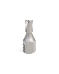 Amana 56275 Carbide Tipped Mortising Screw Straight No Shear Cutter 5/16 + 0.015 Dia x 1/2 x 1/4 - 28 Thread