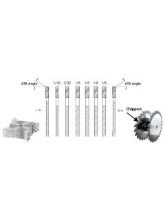 Amana 651280 8" X 3/32" X 5/8" CHIPPER