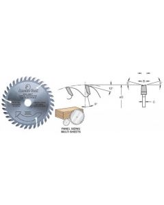 Amana DT120T14 ADJ. SCORING 120MM/24T 22MM