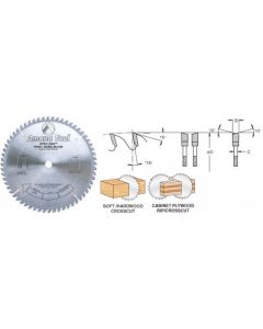 Amana DT355T540-30 355MM/54T ATB PANEL 30MM BORE.