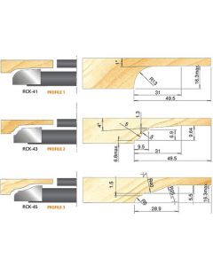 Amana RCK-45 REPLACEMENT CARBIDE NO.3 61174