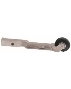 Dynabrade 15028 Contact Arm Ass'y, 1" Dia. x 3/8" W, Rubber Wheel, No Platen/Offset Design