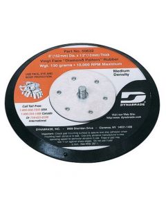 Dynabrade 50606 6" (152 mm) Dia. Non-Vacuum Disc Pad, Hook-Face, Long Nap