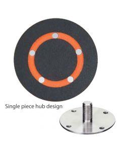 Dynabrade 56254 5" (127 mm) Dia. Vacuum Disc Pad, Vinyl-Face