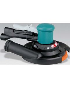 Dynabrade 58446 8" (203 mm) Dia. Two-Hand Gear-Driven Sander, Central Vacuum