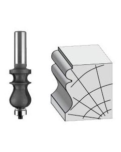 Fs Tool Architectural Moulding Bit With Ball Bearing Guide FRB78-4