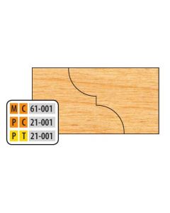 1-1/4 Bore Carbide Reversible Pattern Detail Freeborn