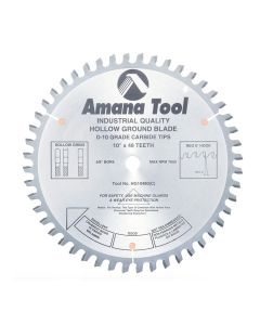 Amana HG10480 10"/48T HOLLOW GROUND BLADE