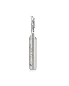 Amana tool HSS1625 HSS Spiral Aluminum Cutting Single Flute Up-Cut 5/16 D x 1 CH x 1/2 SHK 3-1/2 Inch Long Router Bit