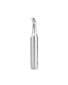 Amana tool HSS1626 HSS Spiral Aluminum Cutting Single Flute Up-Cut 21/64 D x 3/4 CH x 1/2 SHK 3-1/4 Inch Long Router Bit