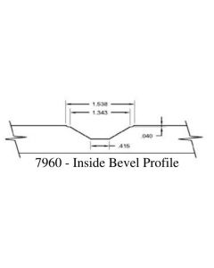 Vortex Tool INS-7960 INS BEVEL HOGGING PROFILE INS.