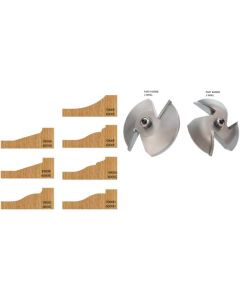 Whiteside Machine Large Raised Panel Bits Ball Bearing Guide Two Wing Or Three Wing