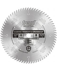 FREUD - LU73M012   12"  CABINET MAKER'S CROSSCUT BLADE