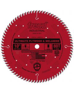 FREUD - LU80R010  10" ULTIMATE PLYWOOD & MELAMINE BLADE