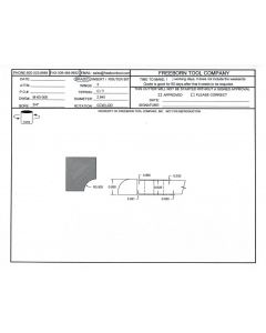 FREEBORN - MC-60-008 - CARBIDE QUARTER COVE CONVEX CUTTER Shaper Cutter