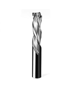 ONSRUD 60-500m 1/2" Solid Carbide Four Flute Compression for All Woods, Wood Composites, and Mortising Router Bit