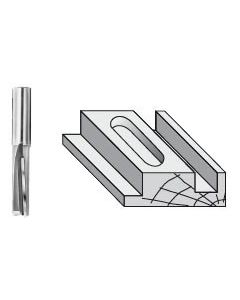 Fs Tool 1/2" Shank Straight Router Bits Two Flutes Down Shear