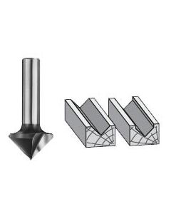 Fs Tool “V” Grooving Bits 60°/70° Included Angle