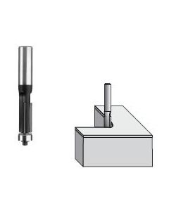 Fs Tool Ball Bearing Flush Trimming Bits Three Flutes