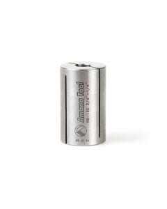 Amana tool RB-132 High Precision Steel Router Colet Reducer 3/4 Overal D x 1/4 Inner D x 1-1/4 Inch Long
