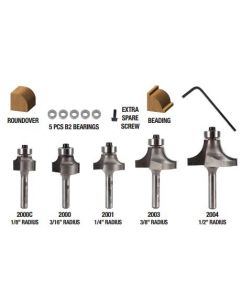 Whiteside Machine Roundover Beading Sets