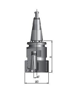 Fs Tool Collet Chucks ISO30 For Scm/Morbidelli With Ball Bearing Nut