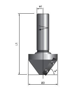 Fs Tool Chamfering Insert Router Bits