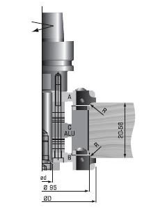 Fs Tool Adjustable Corner Rounding And Chamfering Insert Router Cutters