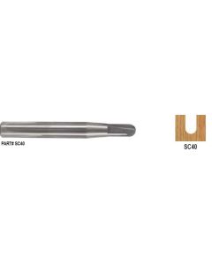 Whiteside Machine Round Bottom Veining Two Flute