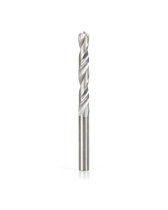 Amana tool SCFD-112 Solid Sub Micrograin Carbide 4 Facet Point 118 Deg x 5/16 Dia x 2-3/8 Cut Length x 5/16 Shank x 4 Inch Long Jobber Length Fractional Dril
