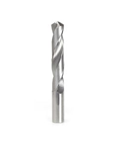 Amana tool SCFD-128 Solid Sub Micrograin Carbide 4 Facet Point 118 Deg x 3/4 Dia x 4 Cut Length x 3/4 Shank x 6 Inch Long Jobber Length Fractional Dril