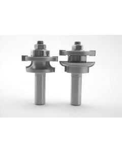 SOUTHEAST TOOL SE6001 C/T Round Pattern Stile & Rail  2-Pc Set