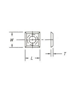 SOUTHEAST TOOL SI-141420-SP Insert 14 x 14 x 2.0  ( 10 pc per pack) C-4 Grade