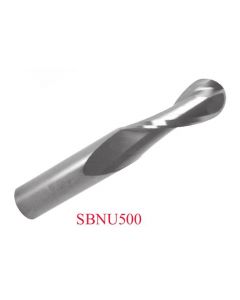 SOUTHEAST TOOL SBNU125 S/C Ball Nose Up x 1/8 CD x1/2 CL x1/4 Sh x 2" OAL