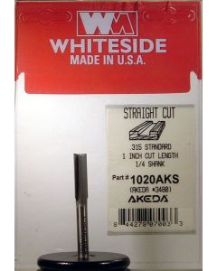 Whiteside 1020AKS Akeda Standard Straight Bit